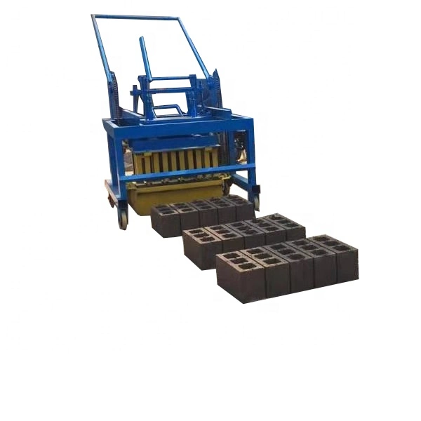 Diesel Engine Egg Laying Cement Block Making Machine in Mozambique